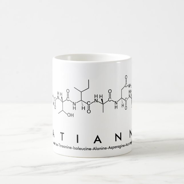 Tatianna peptide namn mugg (Center)