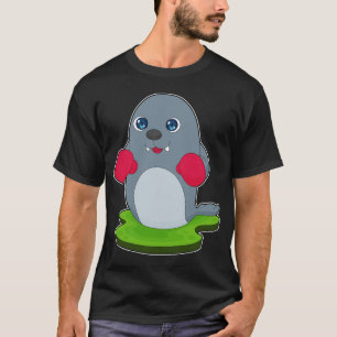 Tätning Boxare Boxning handskar Boxning T Shirt
