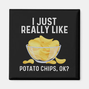 Tato Chip Art För manar Women Kids Bag Chi Magnet