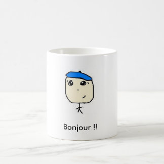 tato fr, Bonjour!! Kaffemugg
