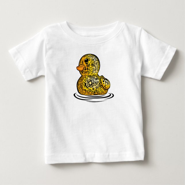 Tatoed Rubber Anka T Shirt (Framsida)
