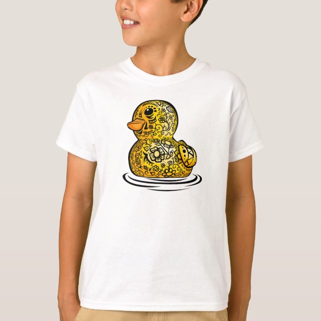 Tatoed Rubber Anka T Shirt (Framsida)