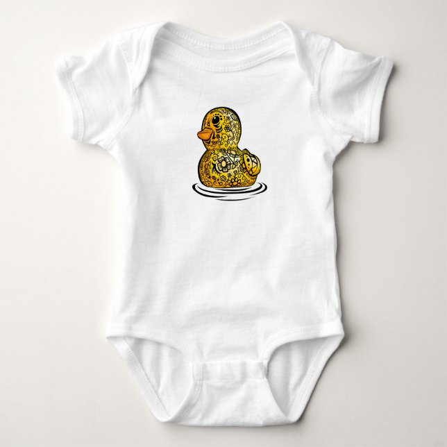 Tatoed Rubber Anka T Shirt (Framsida)