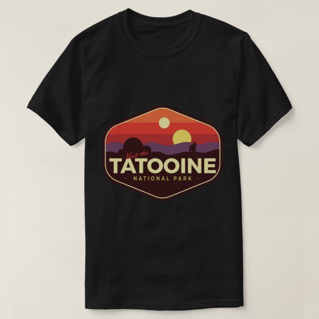 Tatooine National Park   Classic T-Shirt (Design framsida)