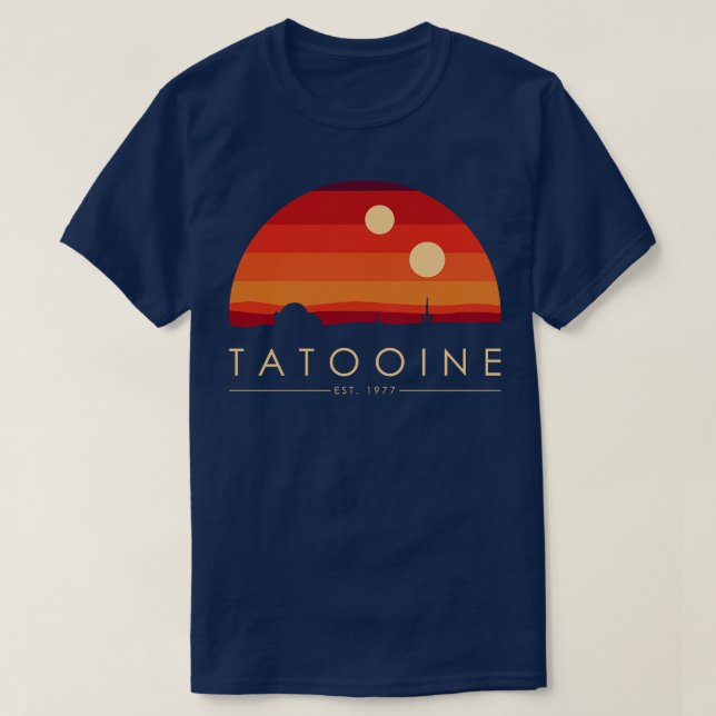 Tatooine T Shirt (Design framsida)