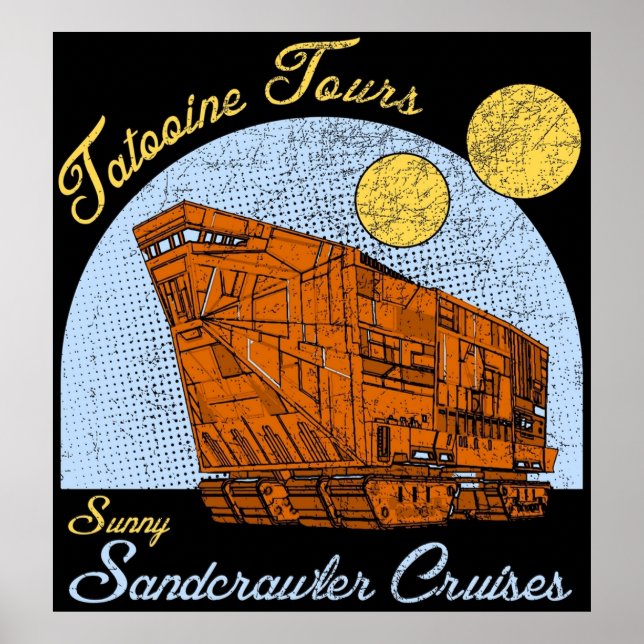 Tatooine Tours Poster (Framsidan)