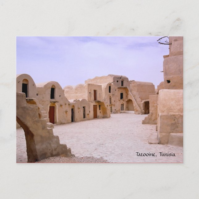 Tatooine, Tunisien Vykort (Framsida)