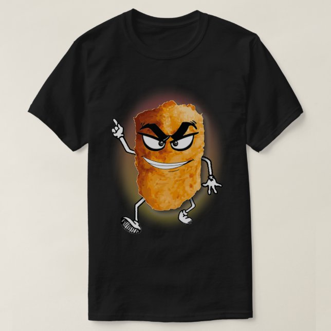 Tator Tot Man T Shirt (Design framsida)