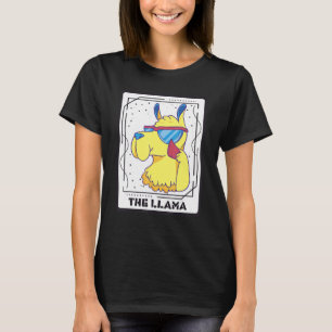Tatortets Coola Llama Mystical Cards Magic T Shirt