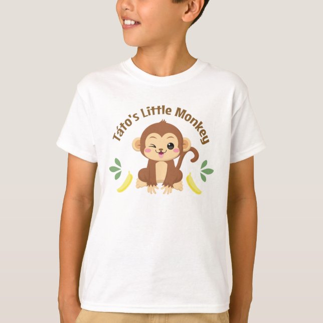 Tátos lilla apa t shirt (Framsida)