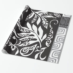 Tatou glansigt slående in papper, 30" x6 presentpapper