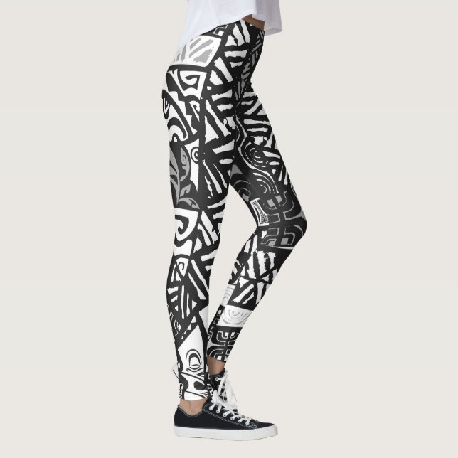 Tatou II damasker Leggings (Höger)