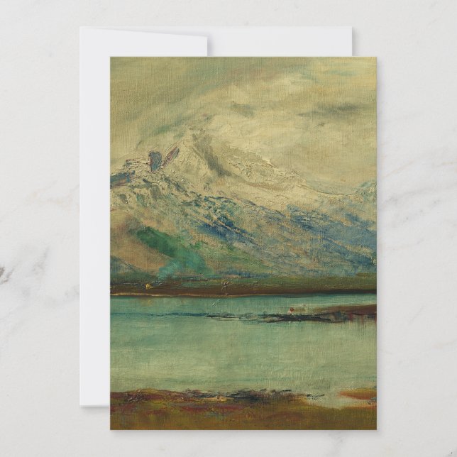 Tatra Mountain Landscape by Ladislav Mednyanszky Inbjudningar (Framsida)