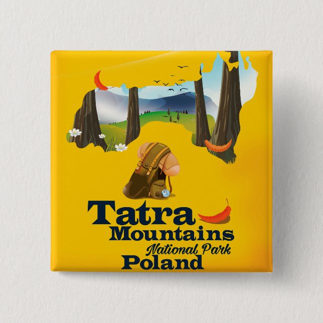 Tatra Mountains National Park, Polen Knapp (Framsida)