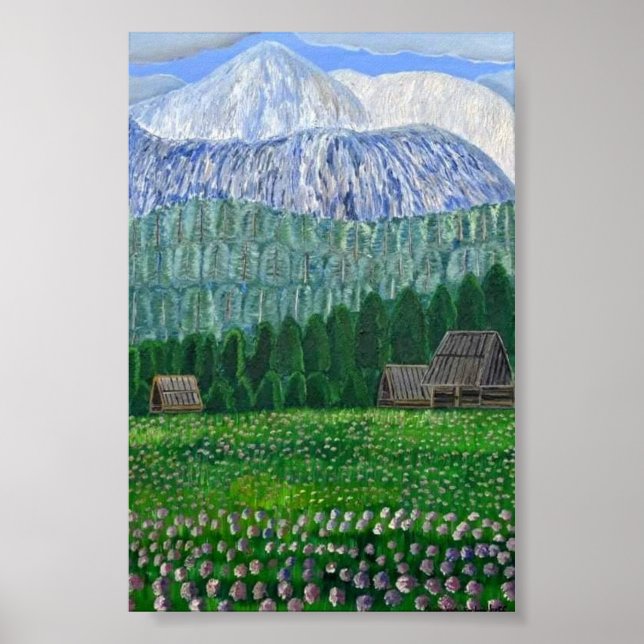 Tatrabergen Polen Poster (Framsidan)