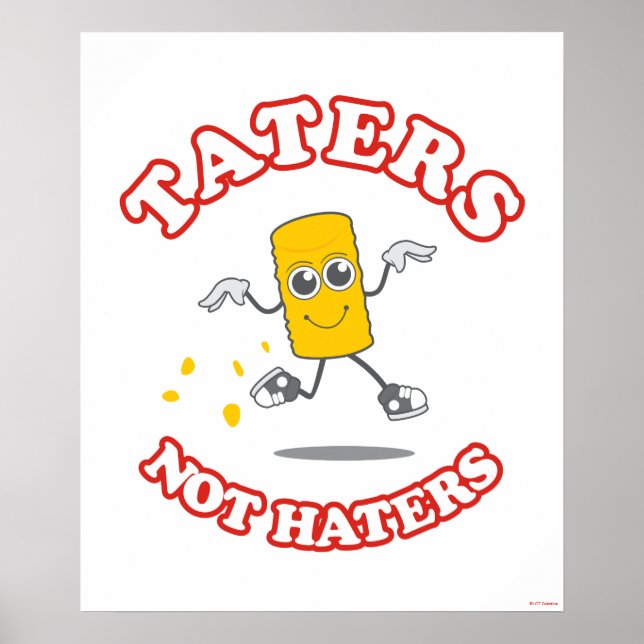 Tatrar, inte Haters Poster (Framsidan)