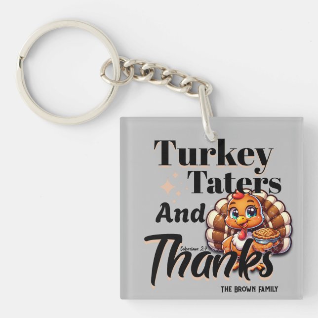 Tatrar och tack för Turkiet - Kolossianer 2:7 (Framsidan)