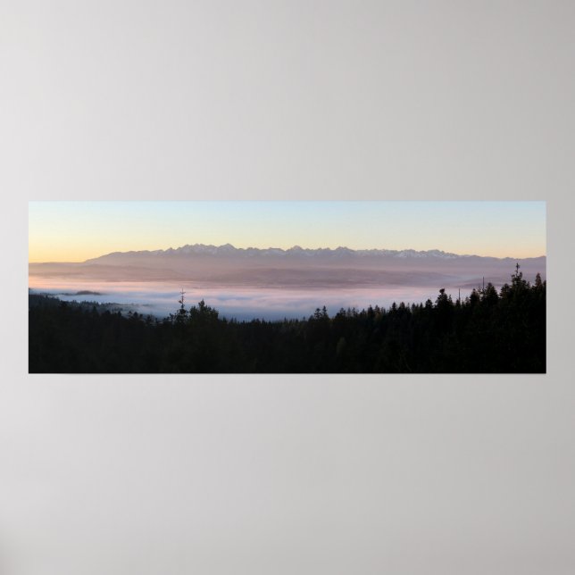 Tatras panorama poster (Framsidan)
