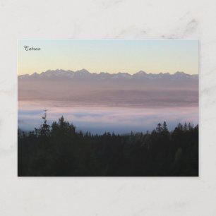 Tatras panorama vykort