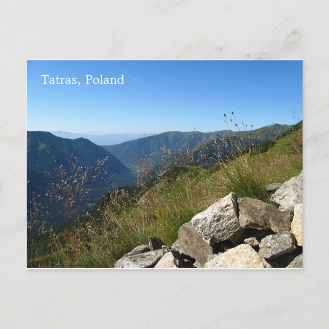 Tatras Polen Postcard Vykort (Framsida)
