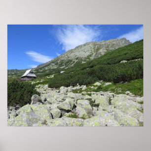 Tatras polska Fem Sjöar Valley Poster
