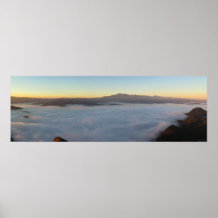 Tatras sunrise-vy poster