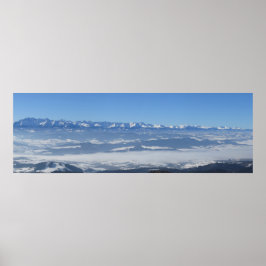 Tatras vinter view från Gorce Poster