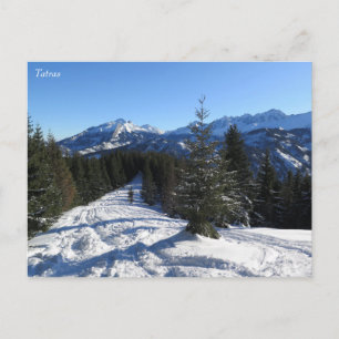 Tatras-vintern Vykort