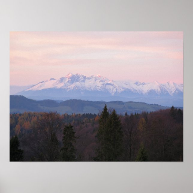 Tatras visa formulär Beskids Poster (Framsidan)