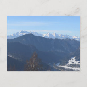 Tatras-vy från Beskids Vykort