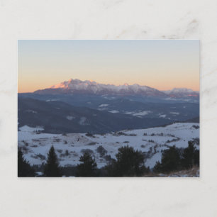 Tatras vy från Pieniny Vykort
