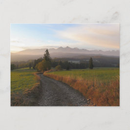 Tatras-vy från Spis-Poster Vykort