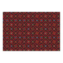 Tatreez Arab Thobe Henna Artwork Mönster