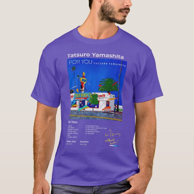 Tatsuro Yamashita För dig T Shirt (Framsida)