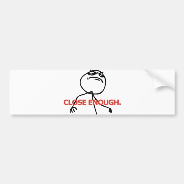 Tätt nog bildekal (Framsidan)