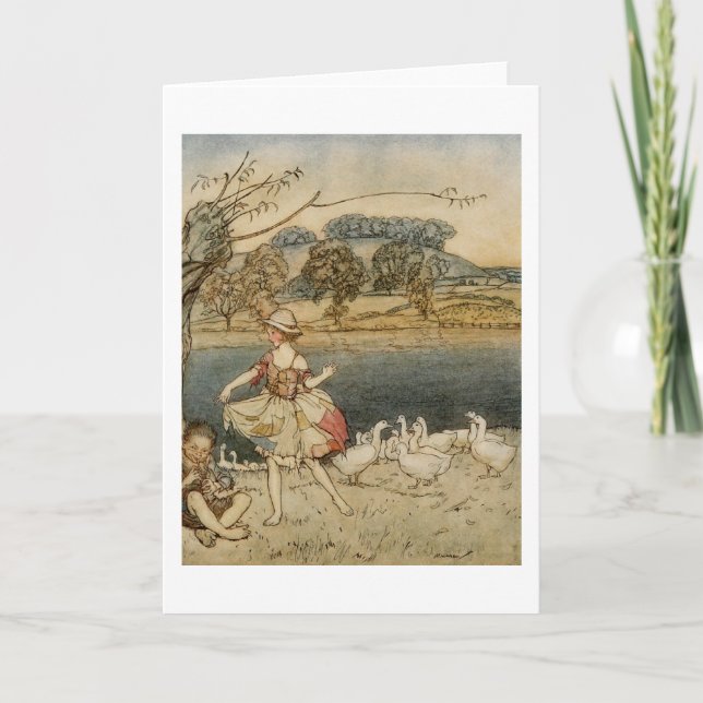 Tattercoats dansstunder Gooseherdrör Kort (Framsida)