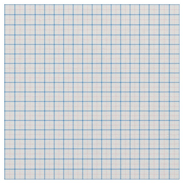 Tattersall Mönster Rosa Cerulean Rutigt Tyg (Närbild)