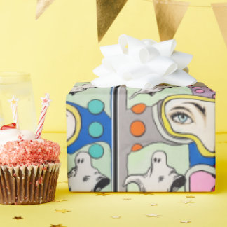 "Tattletales in Spirit Box"-färg på en Presentpapper