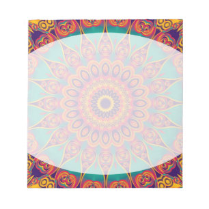 Tatto Kaleidoscope Fractal Anteckningsblock