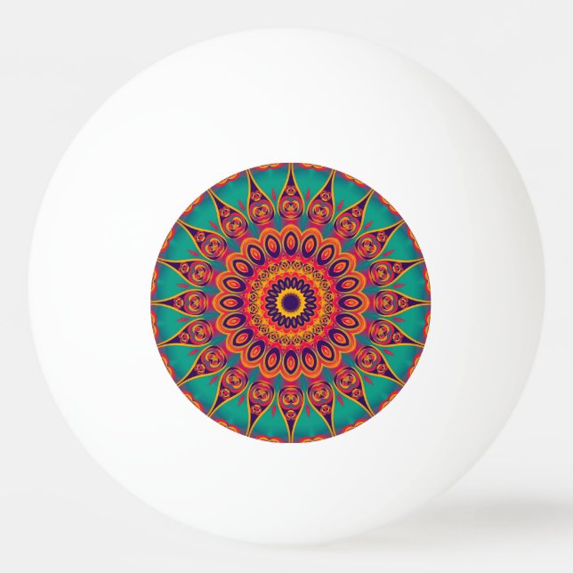 Tatto Kaleidoscope Fractal II Pingisboll (Baksidan)