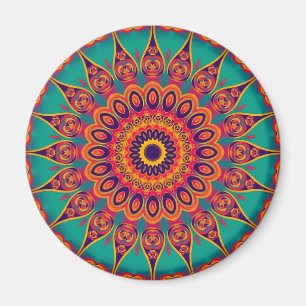 Tatto Kaleidoscope Fractal Magnet