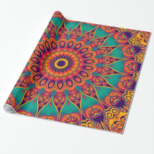 Tatto Kaleidoscope Fractal Presentpapper