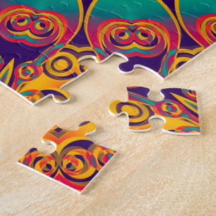Tatto Kaleidoscope Fractal Pussel