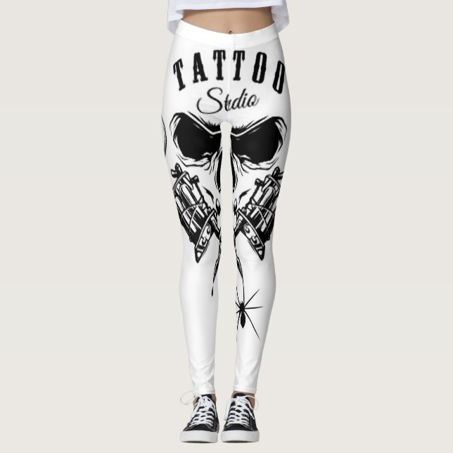 "Tatto Studio" Leggings (Framsida)