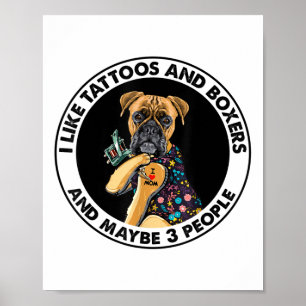 Tattoapparater i Kärlek i Mamma, Hundar och tatuer Poster