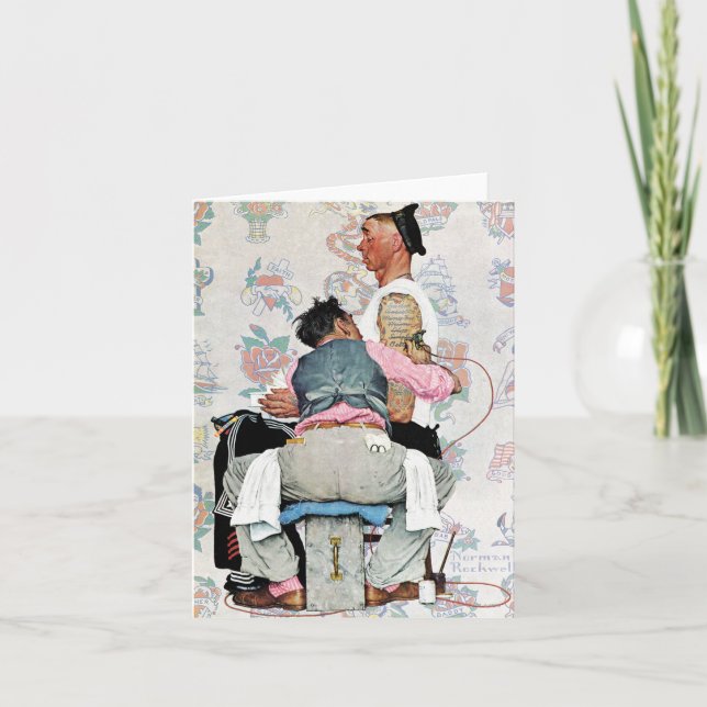 Tattoartist Kort (Framsida)