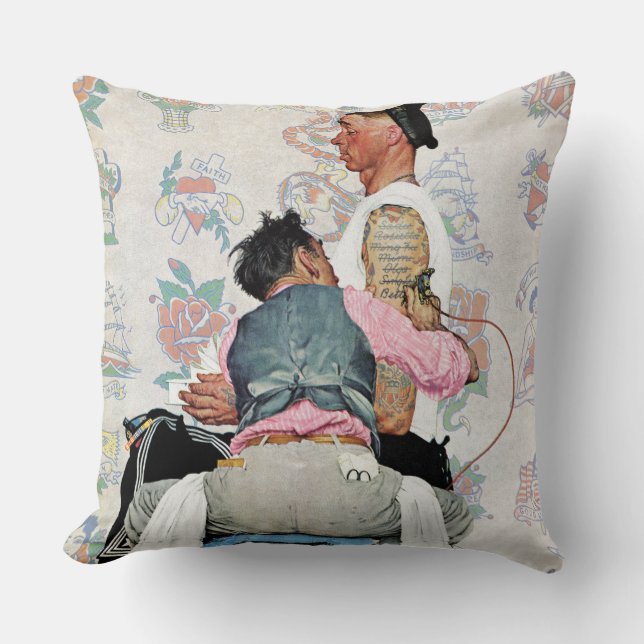 Tattoartist Kudde (Framsida)