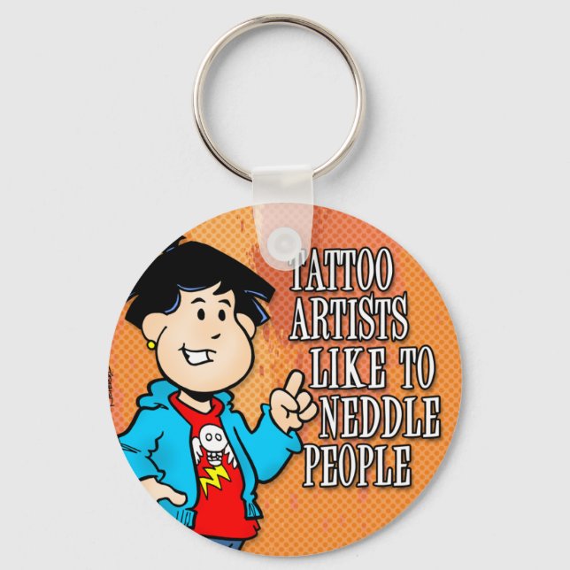 Tattoartist Nyckelring (Framsida)