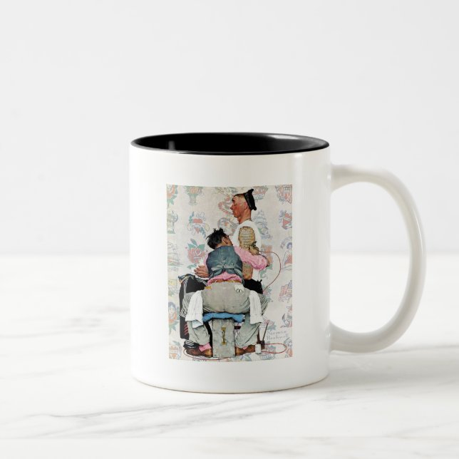 Tattoartist Två-Tonad Mugg (Höger)