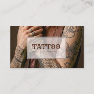Tattoartist Visitkort